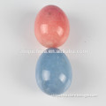 pink and blue color oval 5cm massage balls